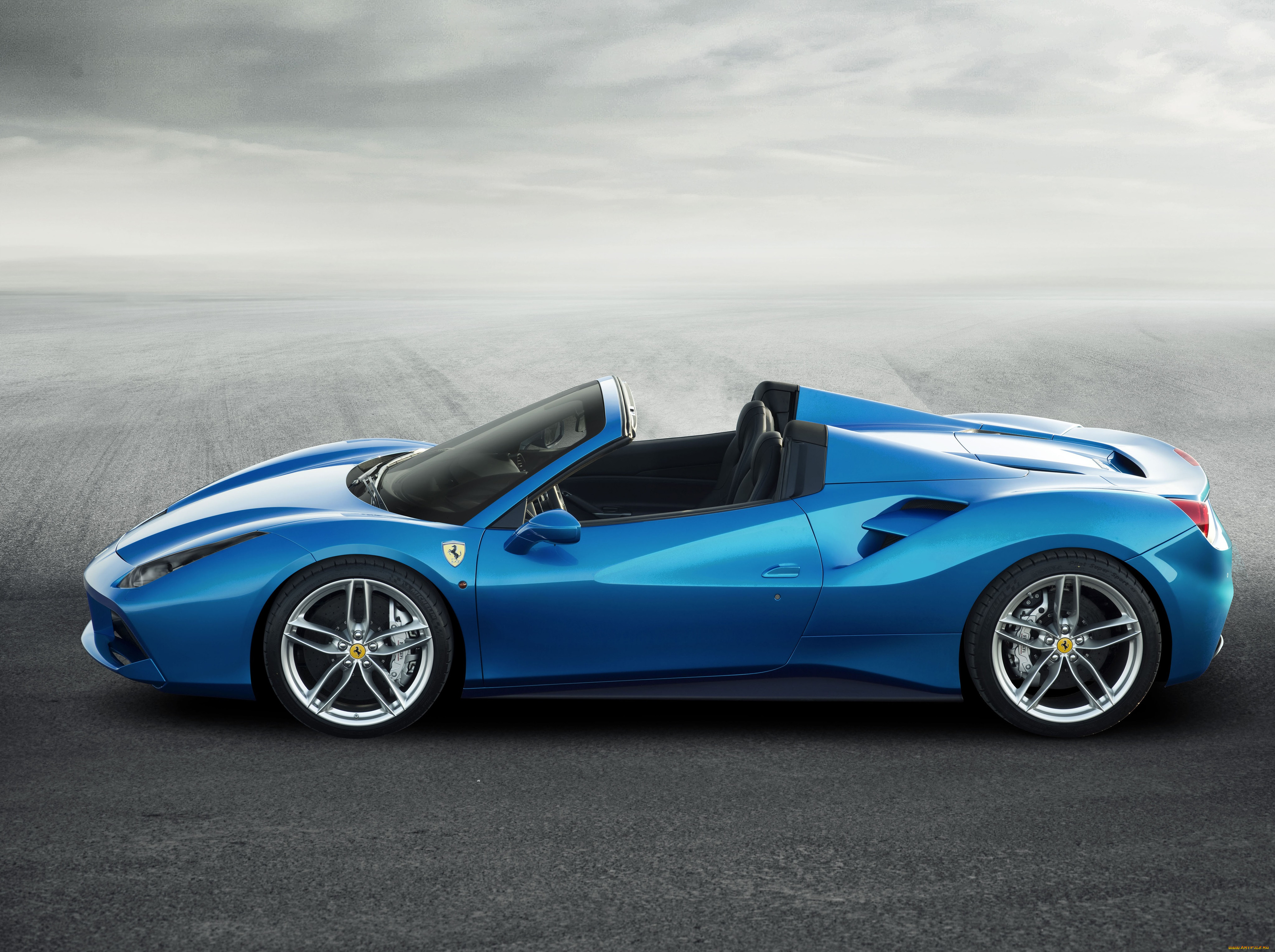 , ferrari, 488, spider, 2015